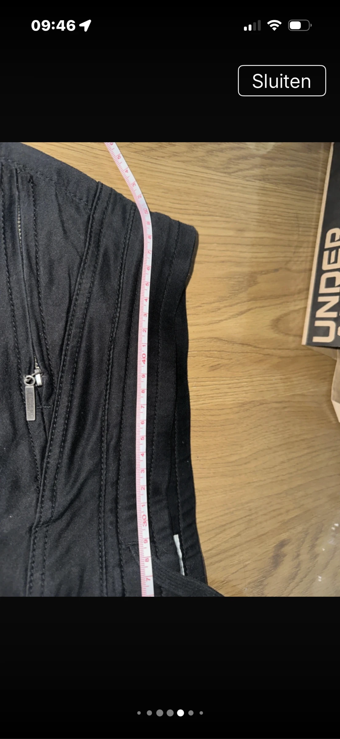 Red button broek  – photo 4